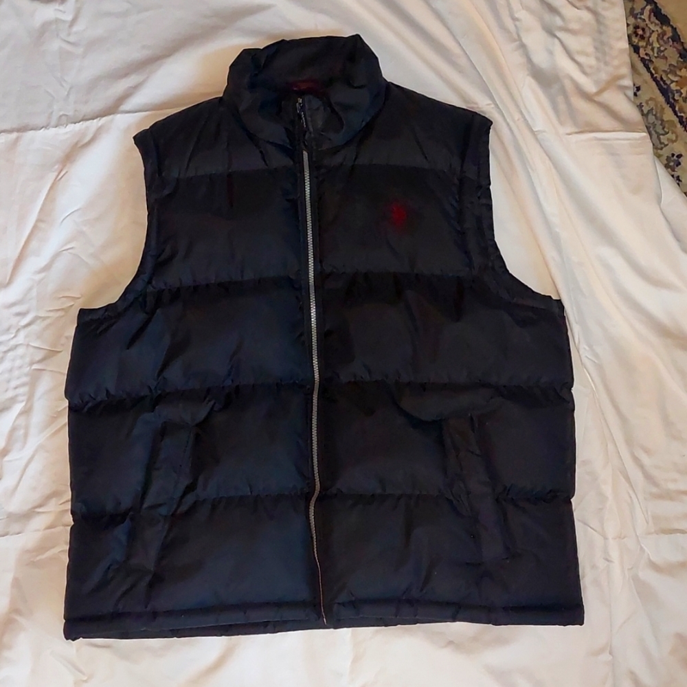 Men's Vest, black, US POLO ASSN
